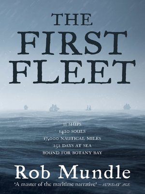 The First Fleet - ebook
